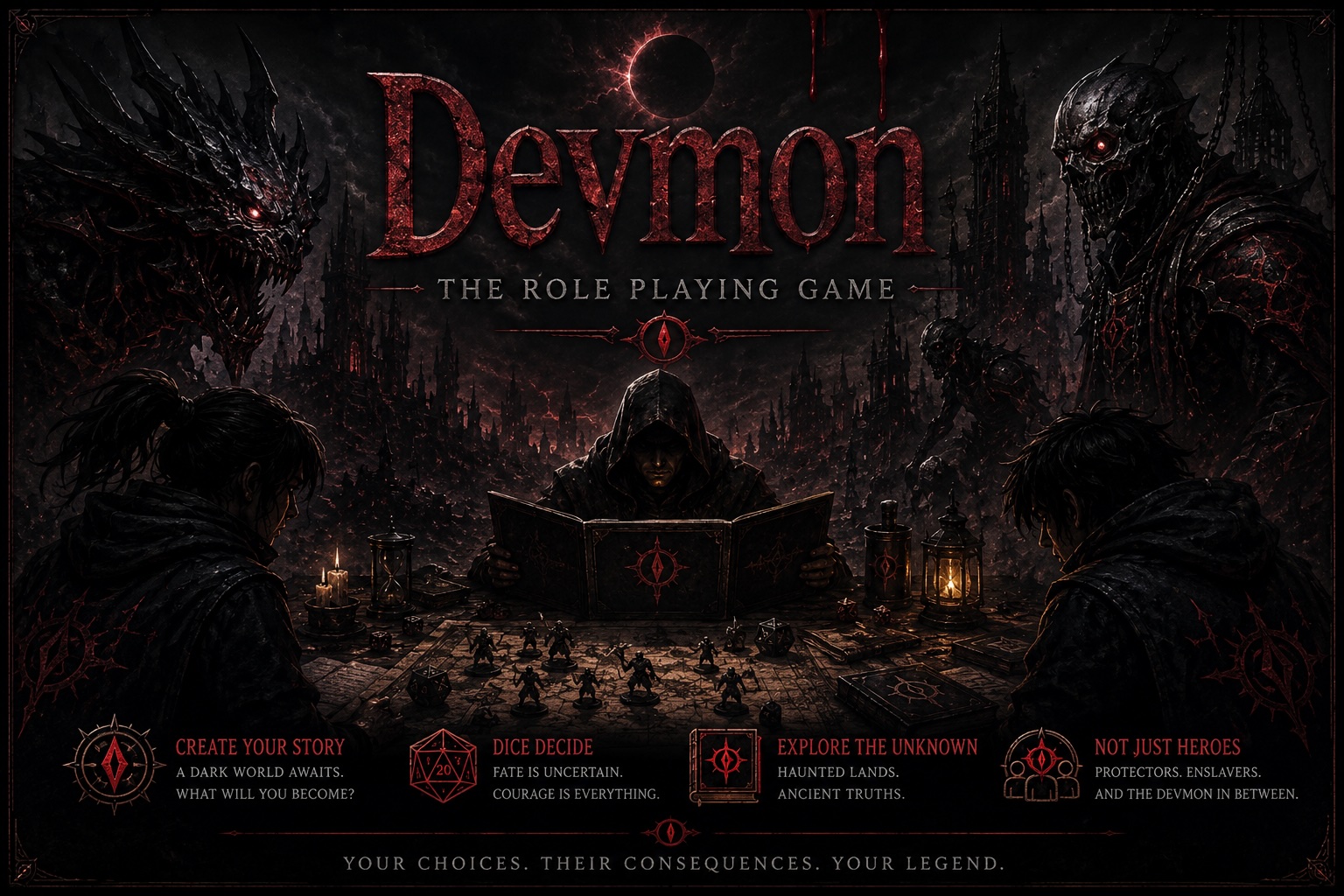 Devmon role playing game